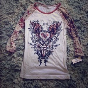 Design and Rhinestone Shirt